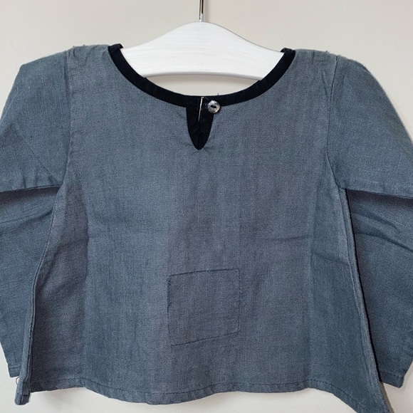 Le Vestaire de Jeanne Linen top - Picture 2 of 3